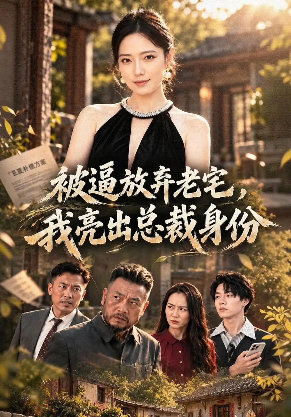 被逼放弃老宅我亮出总裁身份（40集）文雨彤＆惠东山-海之城短剧项目