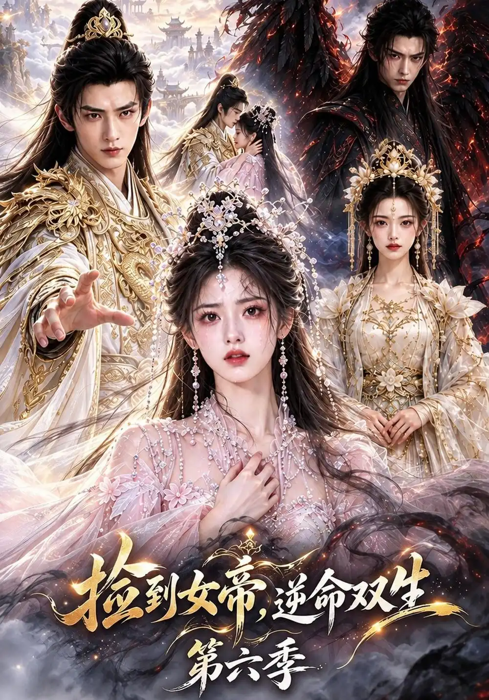 捡到女帝逆命双生第六季（80集）-海之城短剧项目