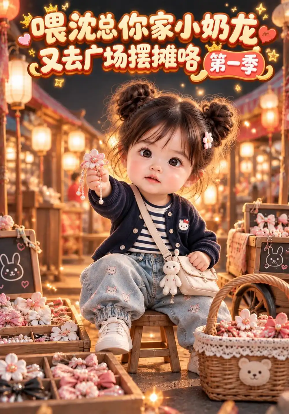 喂沈总你家小奶龙又去广场摆摊咯第一季（297集）-海之城短剧项目