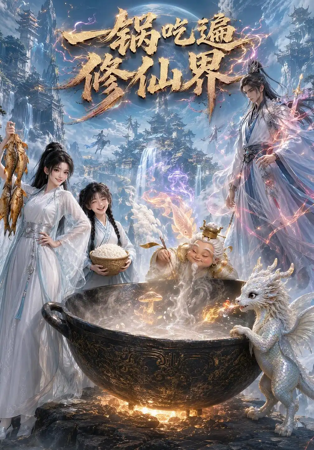 一锅吃遍修仙界（101集）-海之城短剧项目