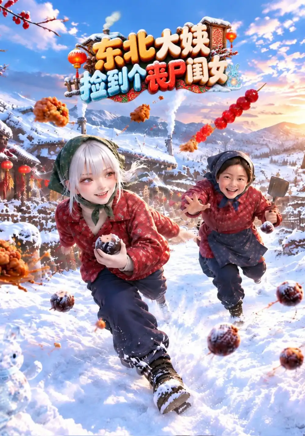 东北大姨捡到个丧尸闺女（268集）-海之城短剧项目