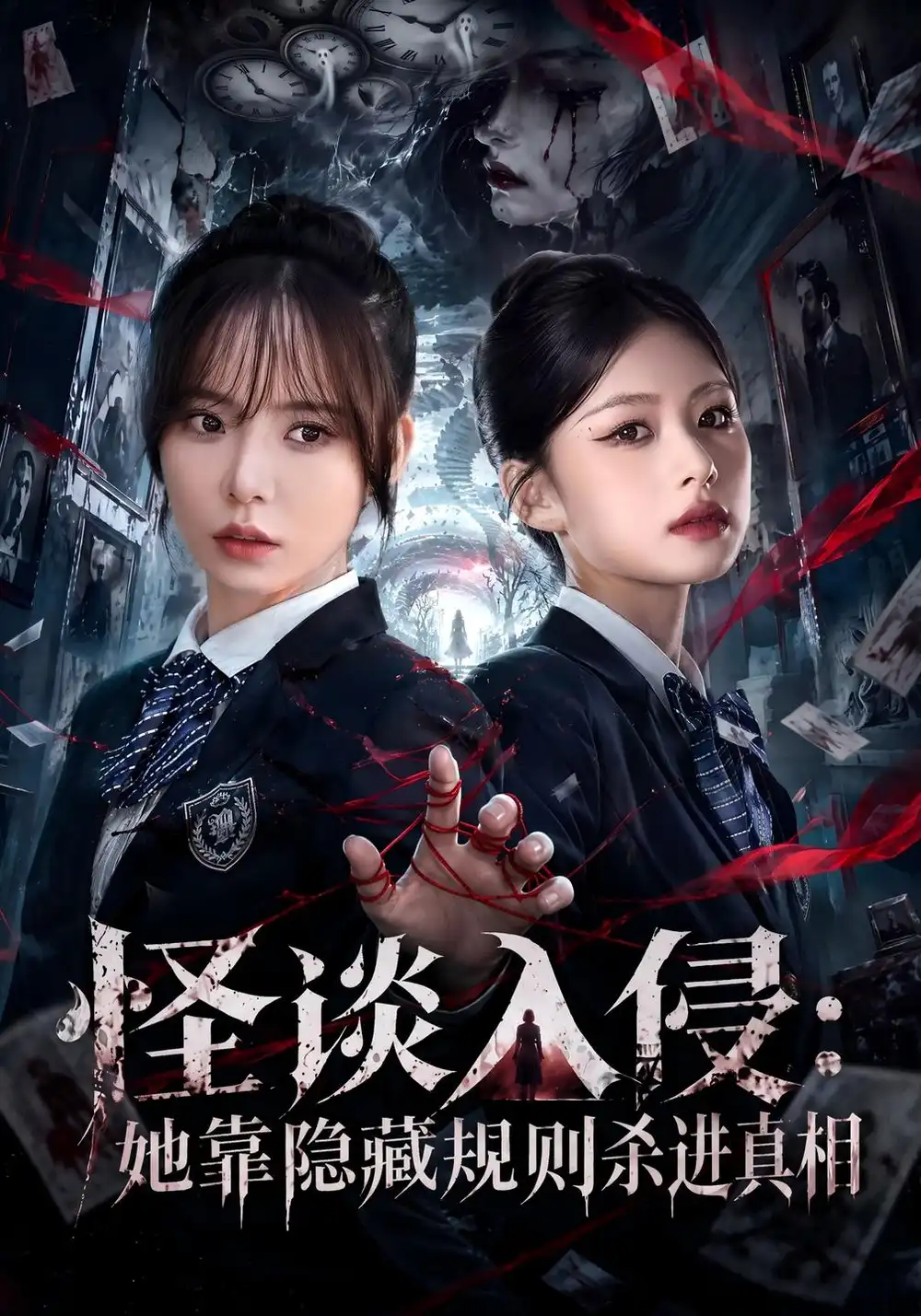 怪谈入侵她靠隐藏规则杀进真相（70集）王一晴＆思雨（四四）-海之城短剧项目