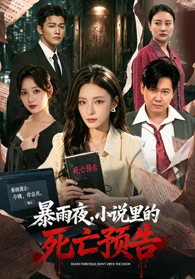 暴雨夜小说里的死亡预告（78集）王美淇＆谢佳成-海之城短剧项目