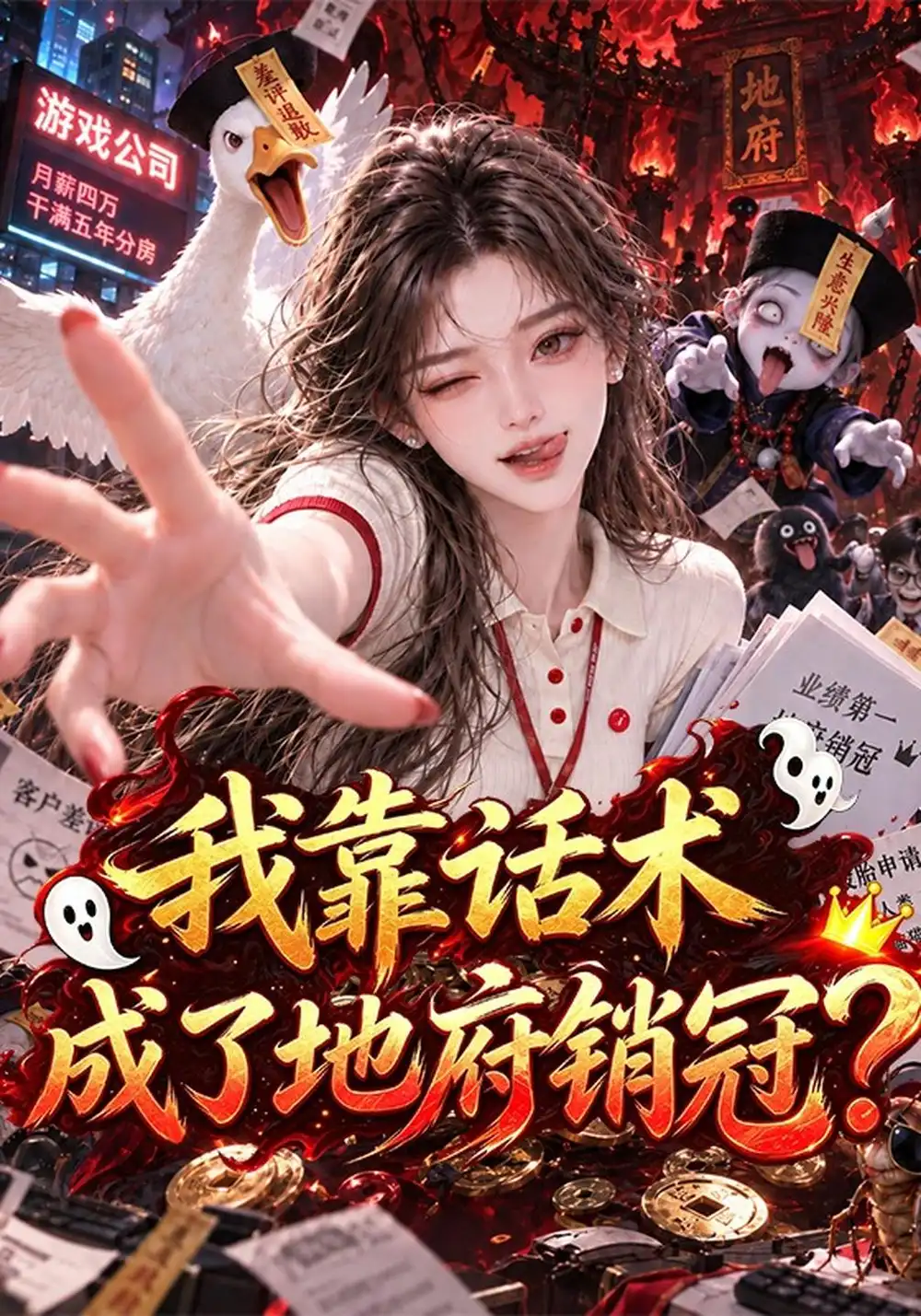 我靠话术成了地府销冠（73集）-海之城短剧项目