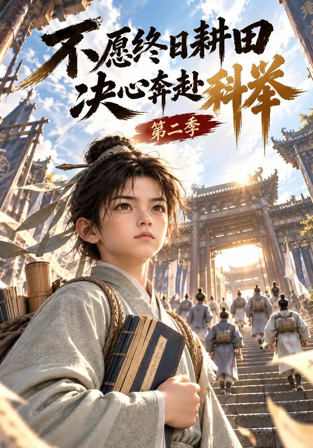 不愿终日耕田决心奔赴科举第二季（134集）-海之城短剧项目