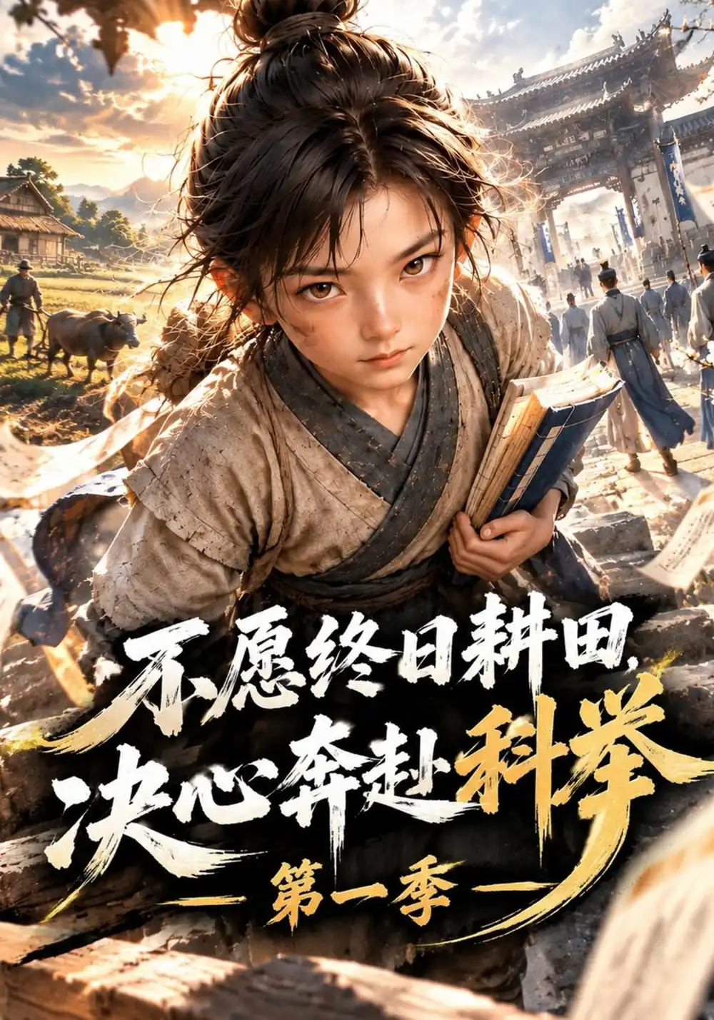 不愿终日耕田决心奔赴科举第一季（122集）-海之城短剧项目