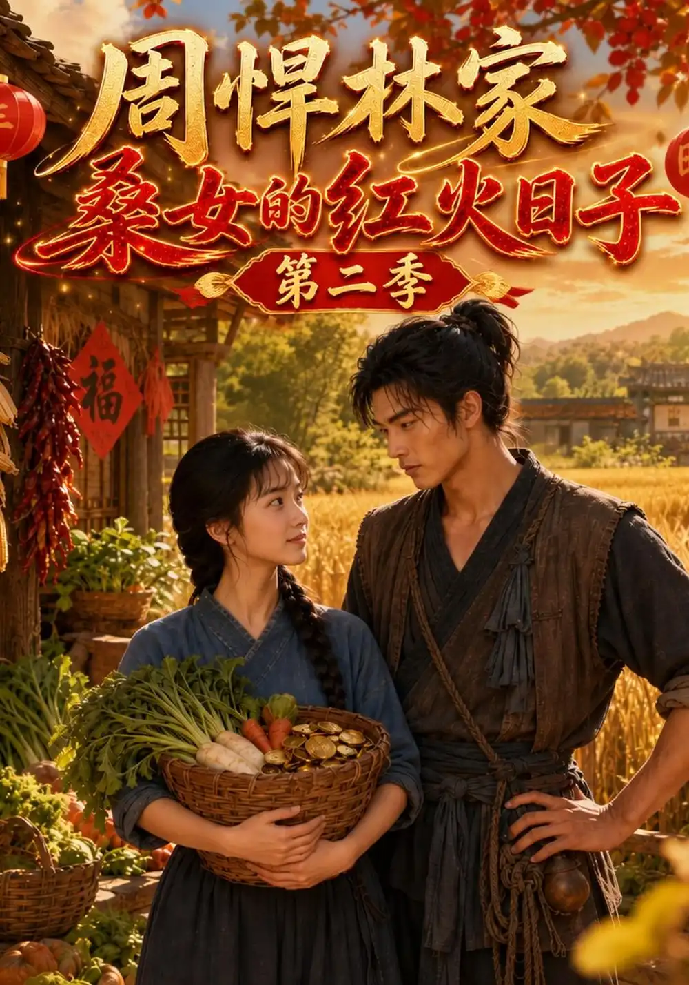 周悍林家桑女的红火日子第二季（166集）-海之城短剧项目
