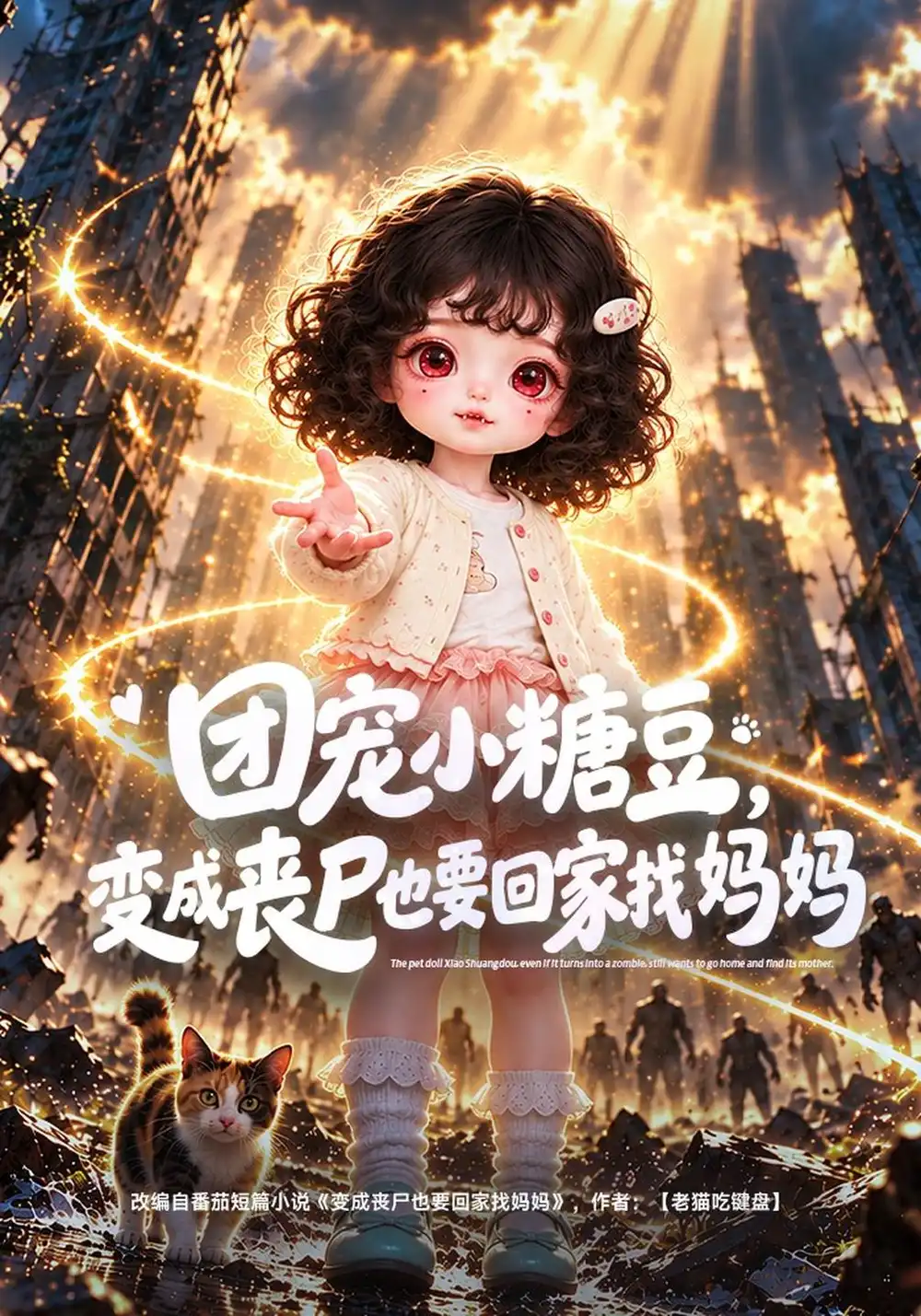 团宠小糖豆变成丧尸也要回家找妈妈（60集）-海之城短剧项目