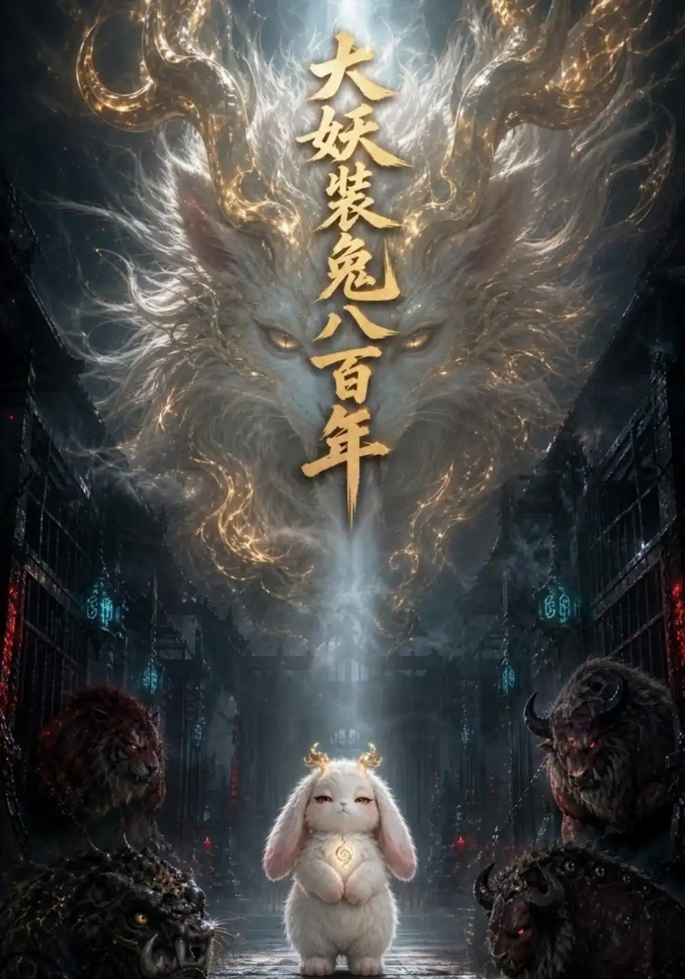 大妖装兔八百年（60集）-海之城短剧项目