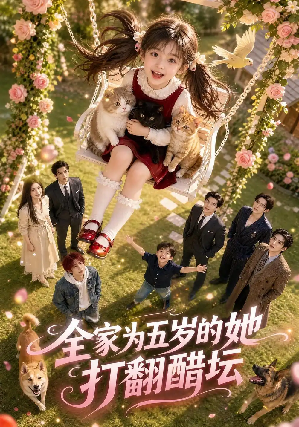 全家为五岁的她打翻醋坛（119集）-海之城短剧项目