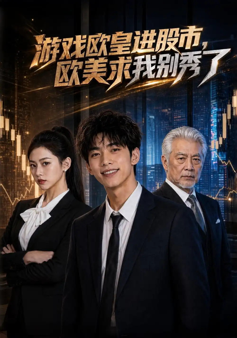 游戏欧皇进股市欧美求我别秀了（70集）-海之城短剧项目