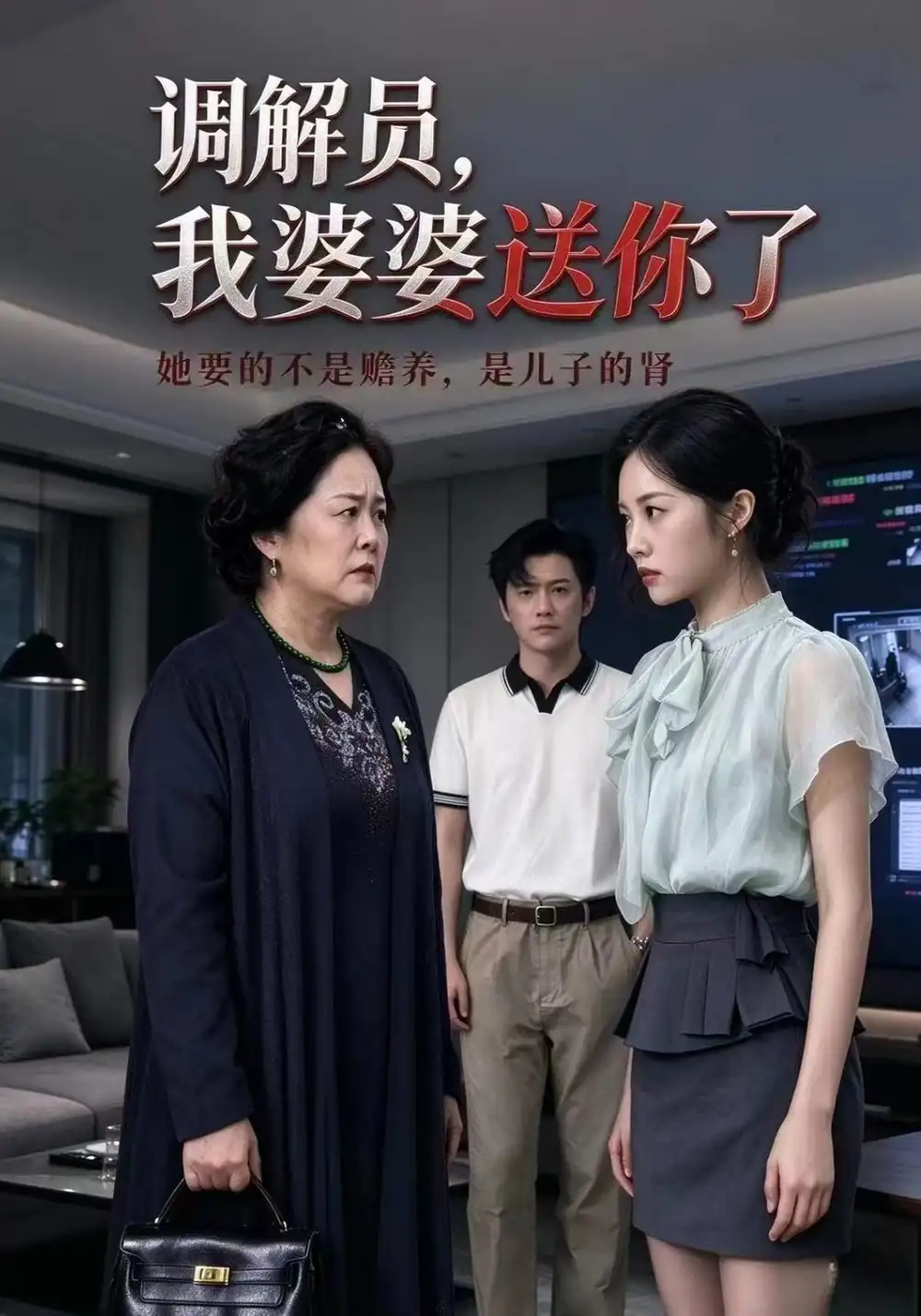 调解员我婆婆送你了（30集）直贝贝＆宋星翰-海之城短剧项目