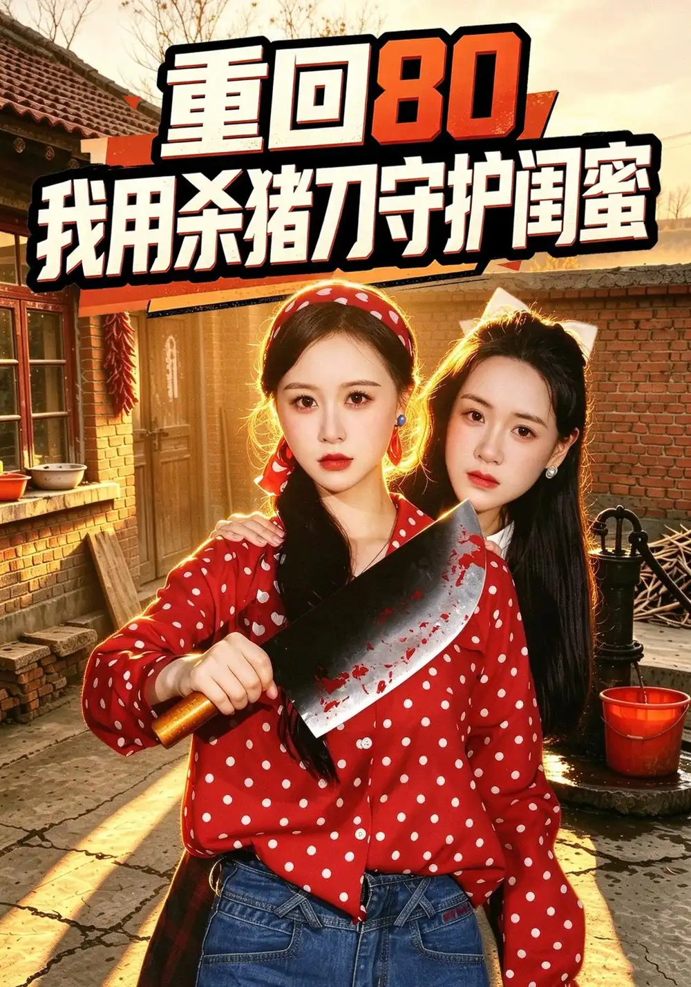 重回80我用杀猪刀守护闺蜜（60集）夏文馨＆邢浩＆李松柏-海之城短剧项目