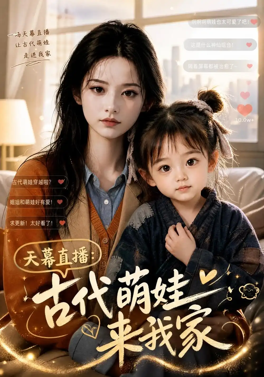 天幕直播古代萌娃来我家（86集）-海之城短剧项目