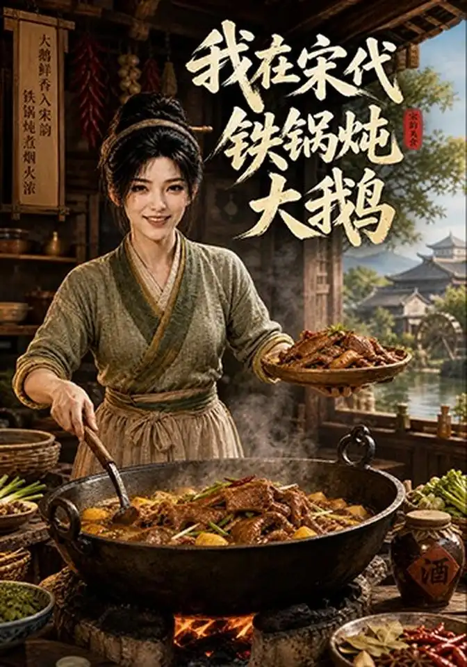 我在宋代铁锅炖大鹅（228集）-海之城短剧项目