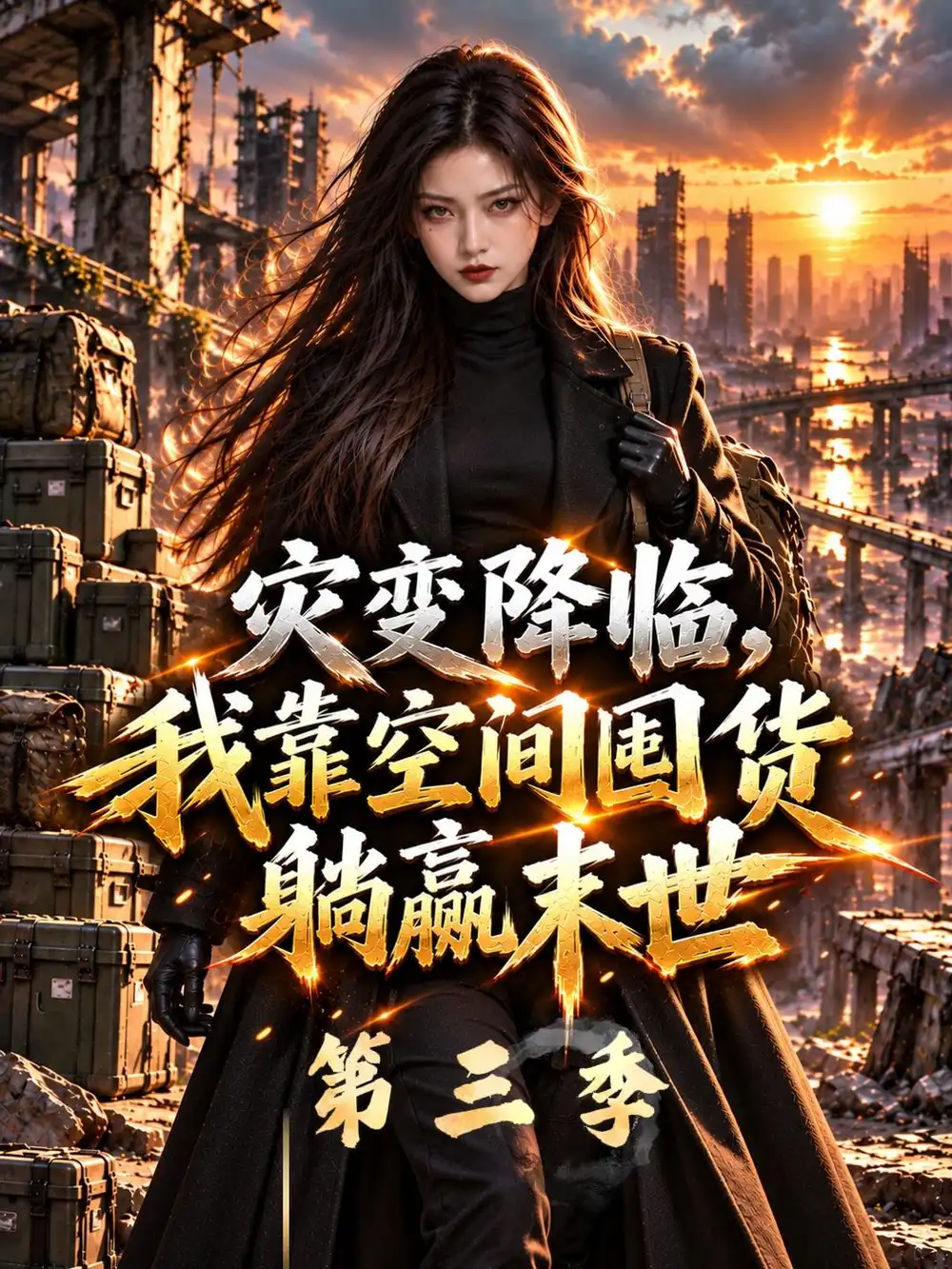 灾变降临我靠空间囤货躺赢末世第三季（100集）-海之城短剧项目