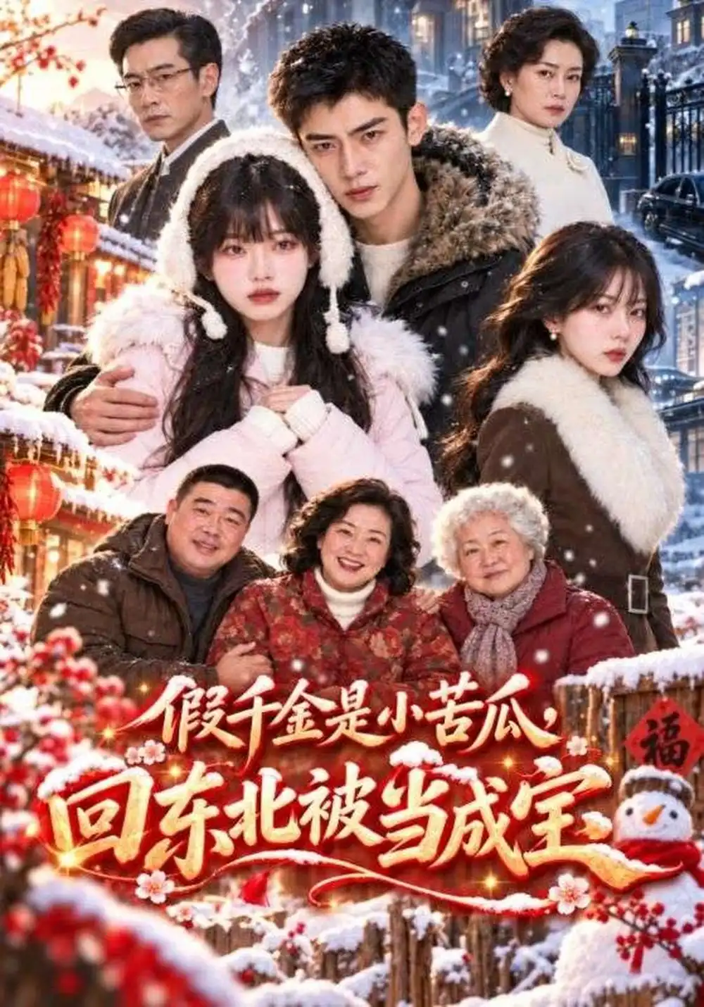 假千金是小苦瓜回东北被当成宝（46集）-海之城短剧项目
