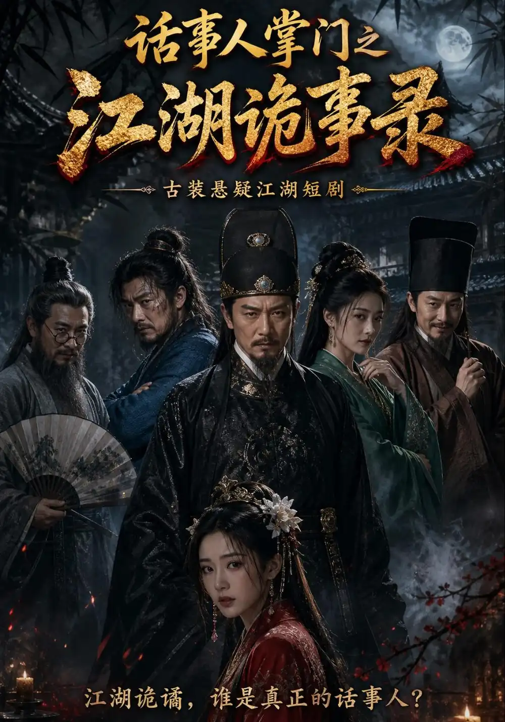 话事人掌门之江湖诡事录（95集）王巧新＆朱月彤＆付欣宇-海之城短剧项目