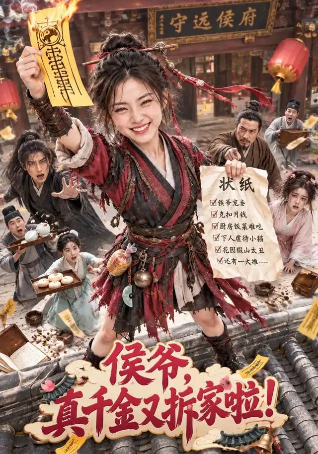 侯爷真千金又拆家啦（86集）-海之城短剧项目
