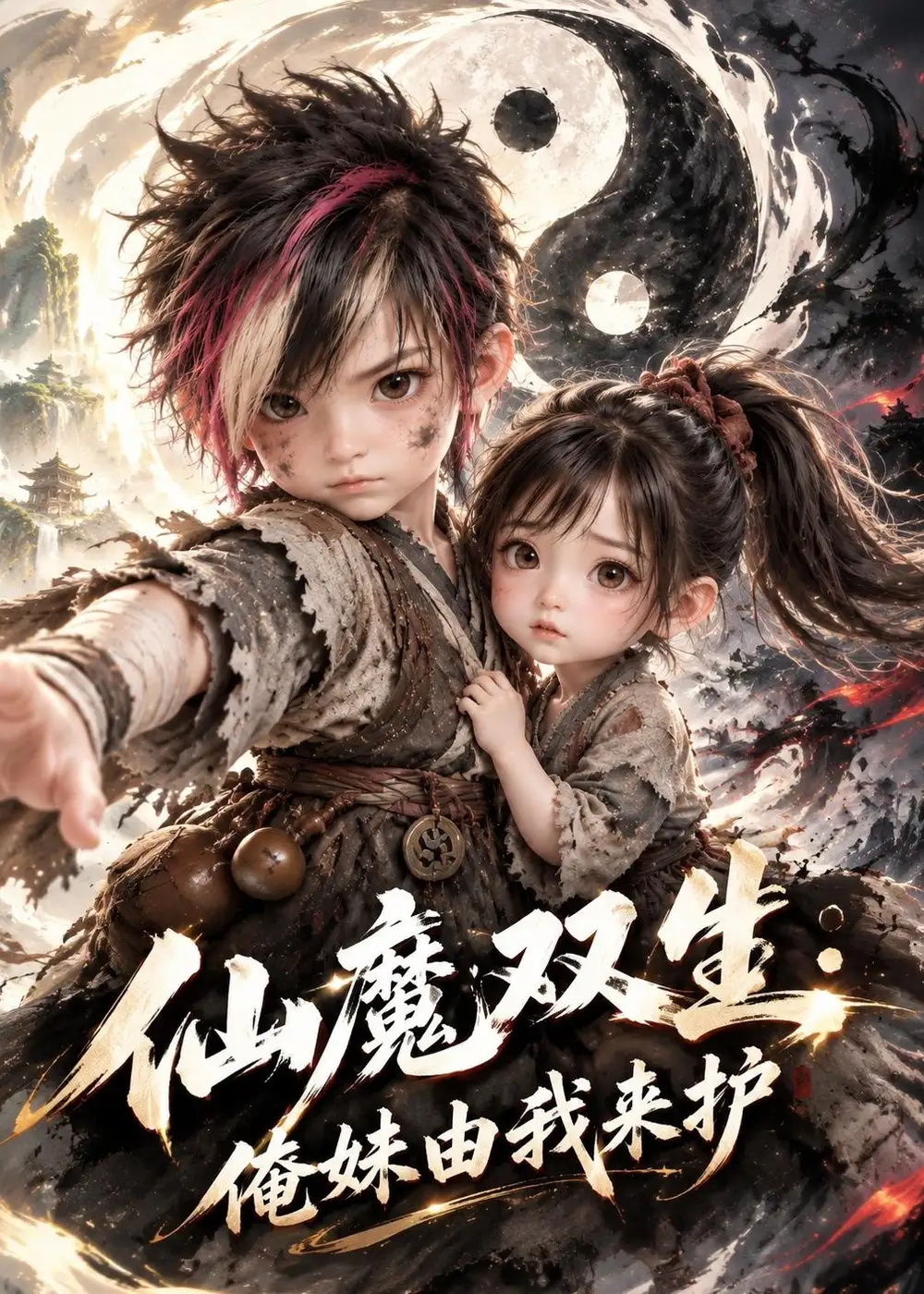 仙魔双生俺妹由我来护 （50集）-海之城短剧项目