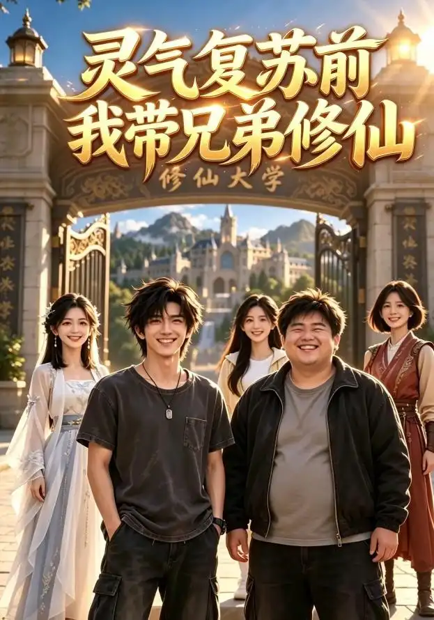灵气复苏前我带兄弟修仙（50集）-海之城短剧项目