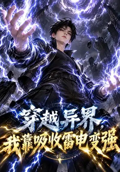 穿越异界我靠吸收雷电变强（100集）-海之城短剧项目