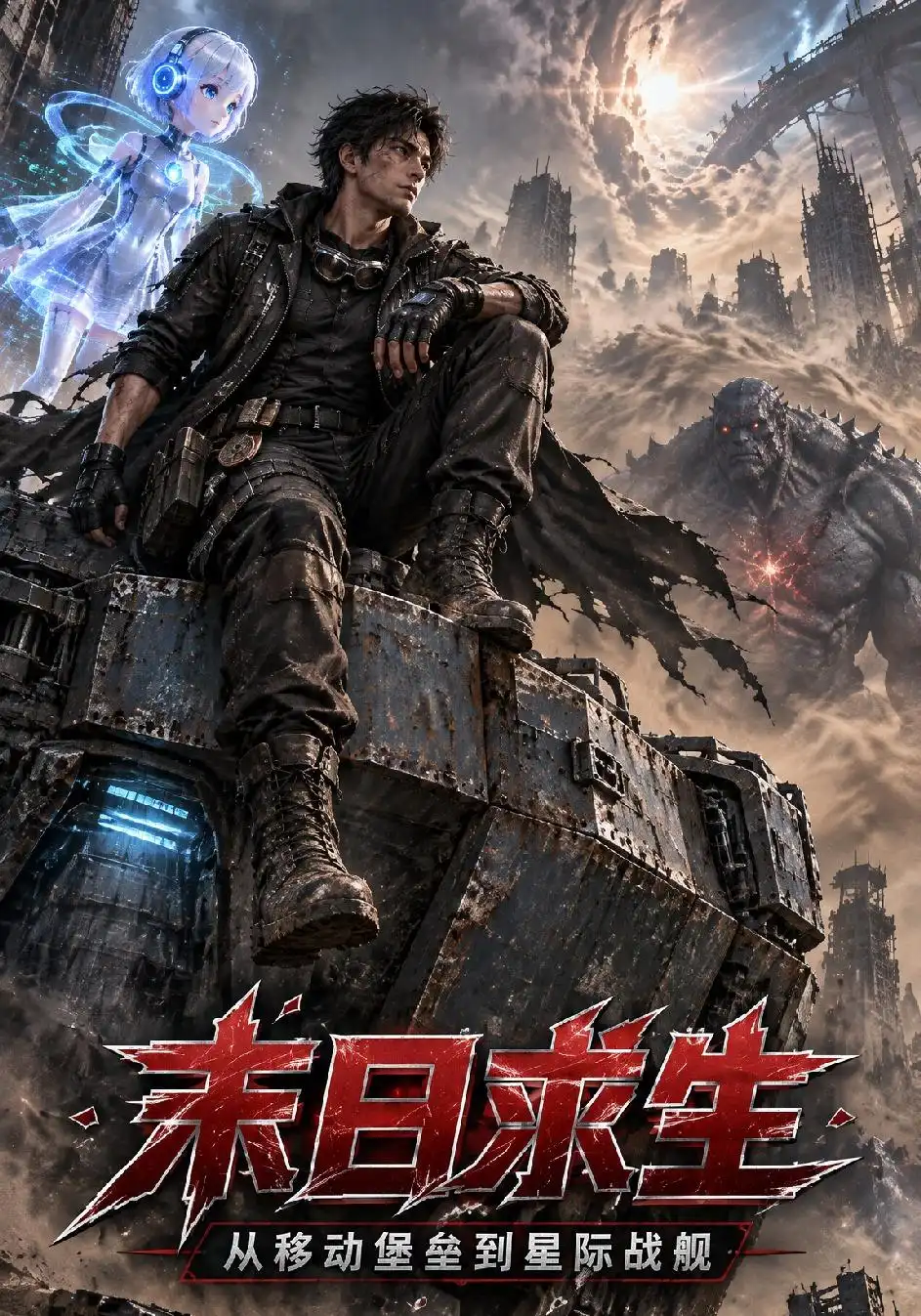 末日求生从移动堡垒到星际战舰（130集）-海之城短剧项目