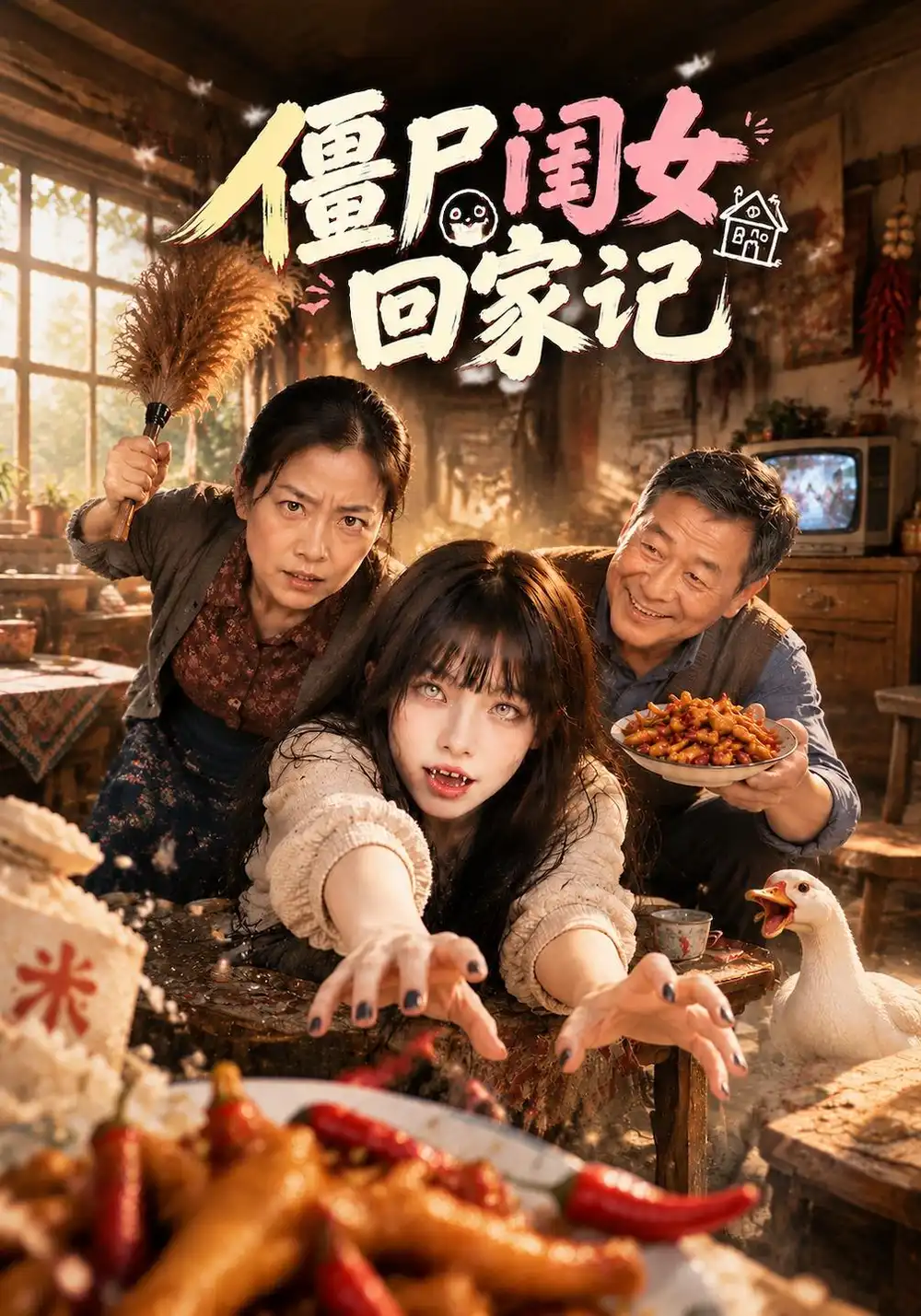 僵尸闺女回家记（59集）-海之城短剧项目