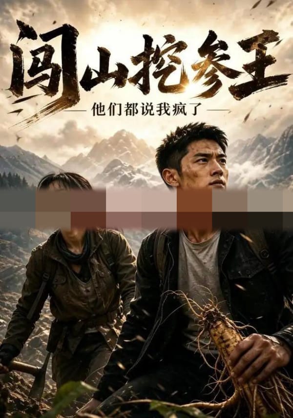 闯山挖参王，他们都说我疯了（50集全） AI短剧-海之城短剧项目
