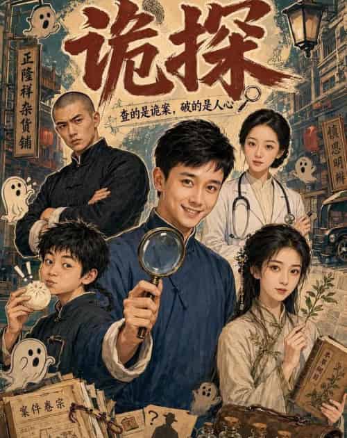 诡探（60集全）AI-海之城短剧项目