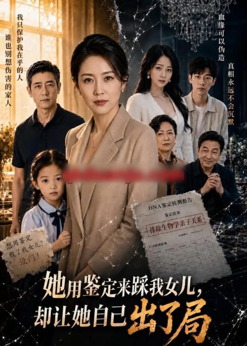 她用鉴定来踩我女儿，却让她自己出了局（33集全）AI短剧-海之城短剧项目