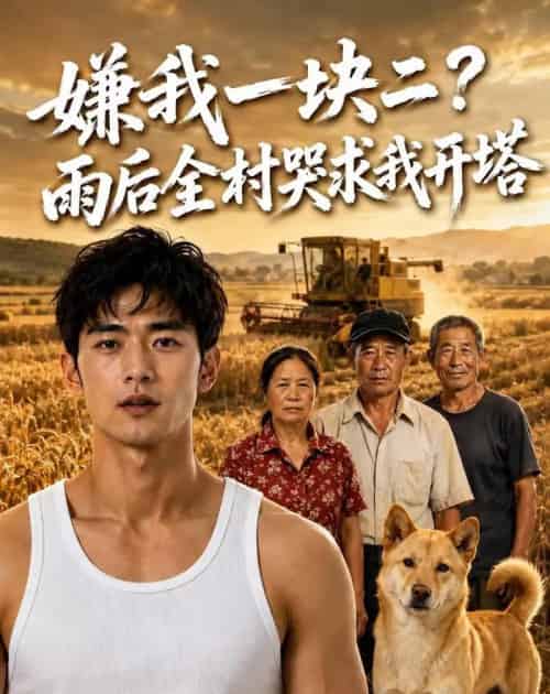 嫌我一块二？雨后全村哭求我开塔（57集全）AI-海之城短剧项目