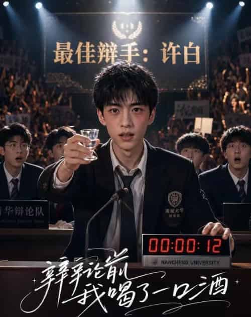 辩论前我喝了一口酒（33集全）AI-海之城短剧项目