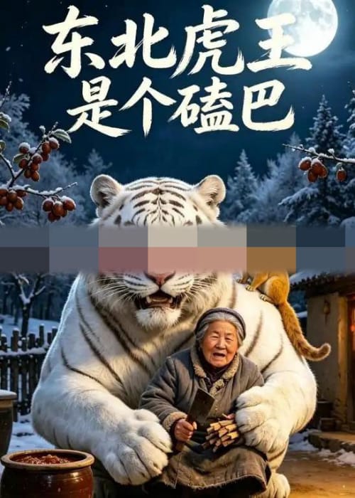 东北虎王是个磕巴（34集全） AI短剧-海之城短剧项目