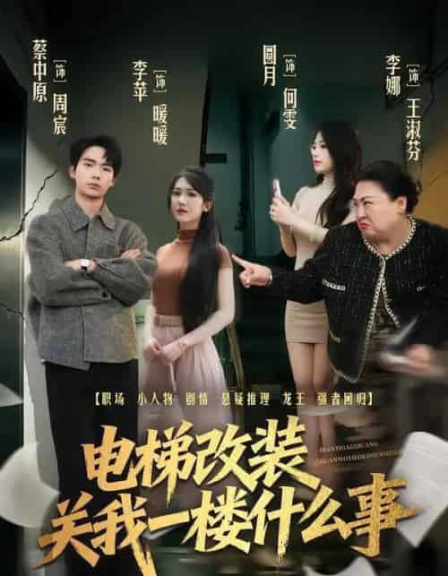 电梯改装关我一楼什么事（60集全）蔡中原＆李竹钧-海之城短剧项目