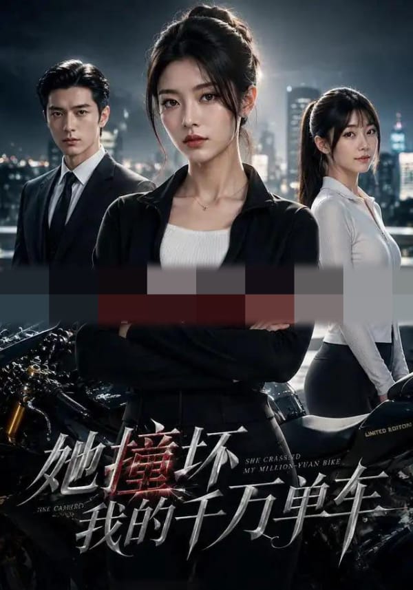 她撞坏我的千万单车（48集全） AI短剧-海之城短剧项目