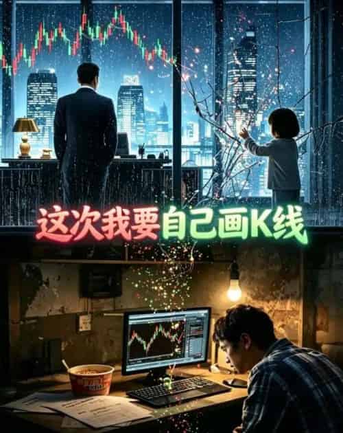 这次我要自己画K线（38集全）AI-海之城短剧项目