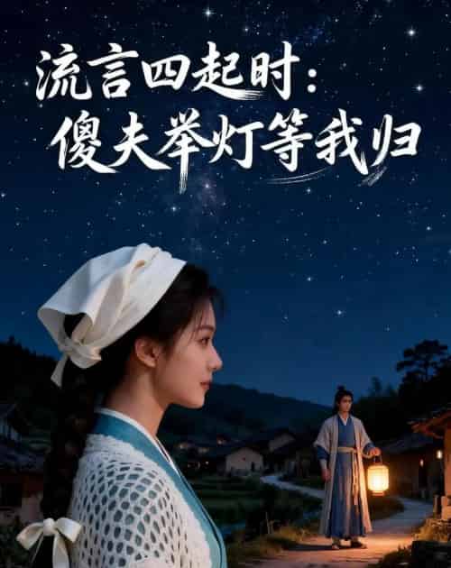 流言四起时：傻夫举灯等我归（40集全）AI-海之城短剧项目