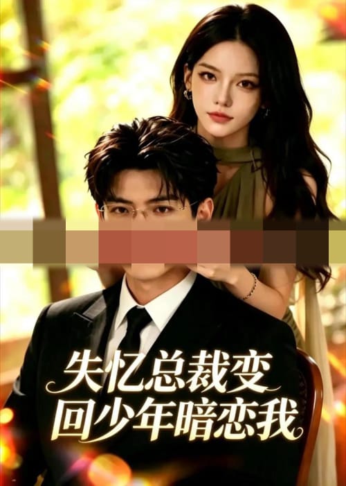 失忆总裁变回少年暗恋我（45集全）AI短剧-海之城短剧项目