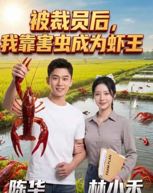 被裁员后，我靠害虫成为虾王（44集全）AI-海之城短剧项目