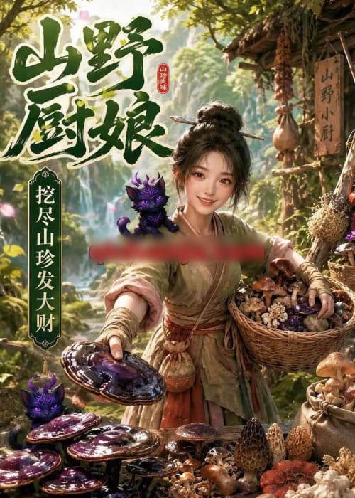 山野厨娘，挖尽山珍发大财（78集全）动漫-海之城短剧项目