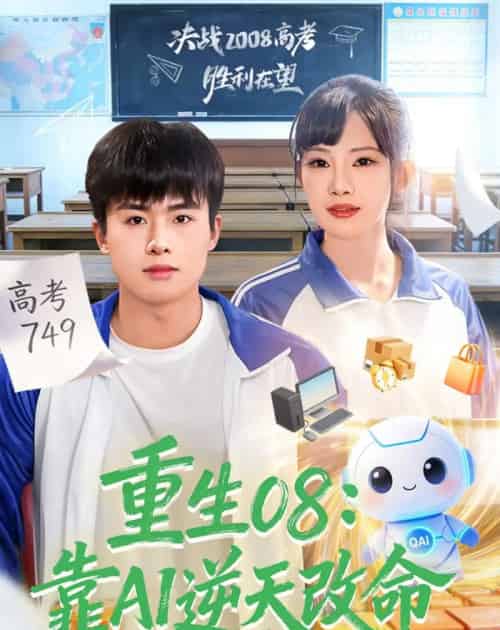 重生08：靠AI逆天改命（80集全）赵熠城＆梁馨-海之城短剧项目