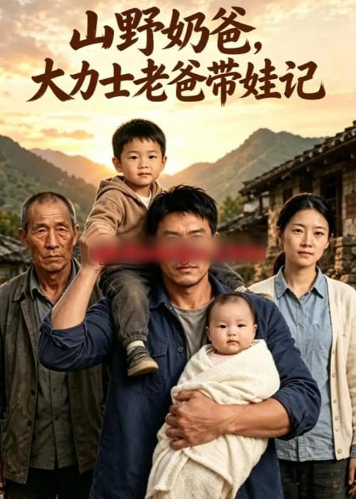 山野奶爸，大力士老爸带娃记（117集全）AI短剧-海之城短剧项目