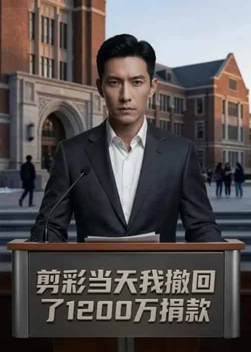 剪彩当天我撤回了 1200 万捐款（42集全）AI-海之城短剧项目