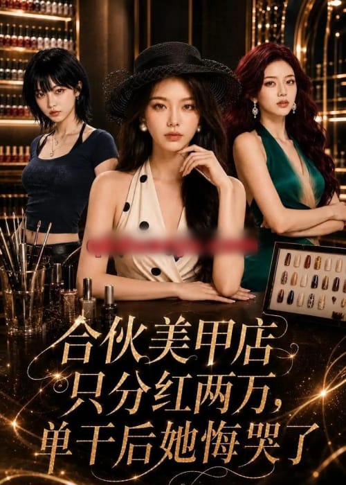 合伙美甲店只分红两万，单干后她悔哭了（45集全）AI短剧-海之城短剧项目