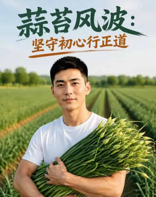 蒜苔风波坚守初心行正道 蒜苔风波坚守初心行正道