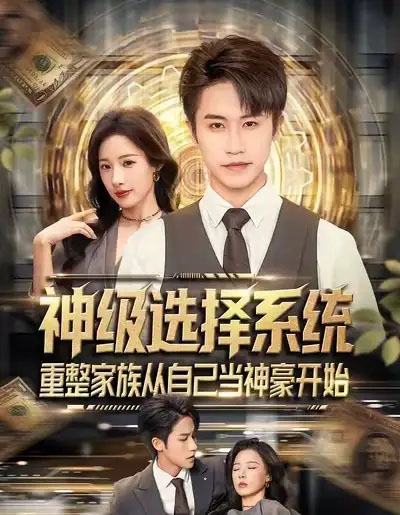 神级选择系统，重整家族从自己当神豪开始（80集全）孙航＆郑书妍-海之城短剧项目