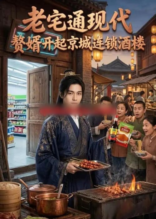 老宅通现代，赘婿开起京城连锁酒楼（120集全）AI短剧-海之城短剧项目