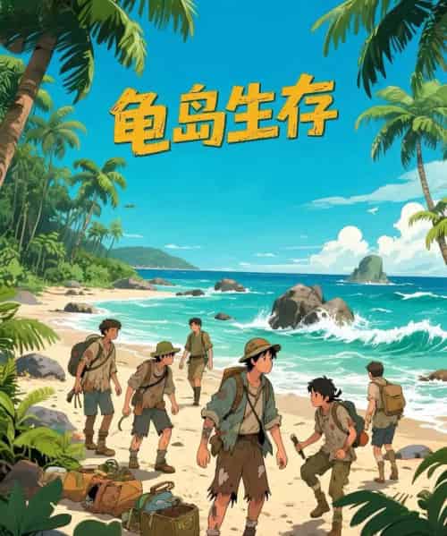 龟岛生存（80集）动漫-海之城短剧项目