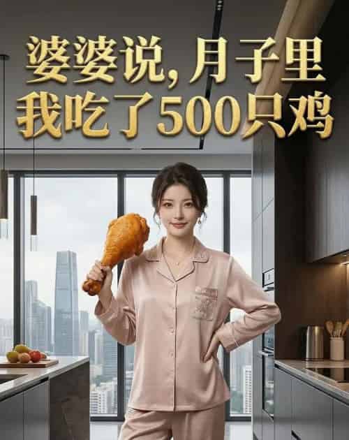 婆婆说月子里我吃了500只鸡（17集全）Ai-海之城短剧项目